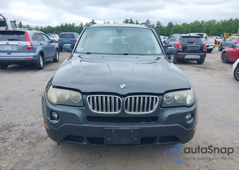 2007 BMW X3 3.0Si из США, поврежденный, VIN WBXPC93427WF20190